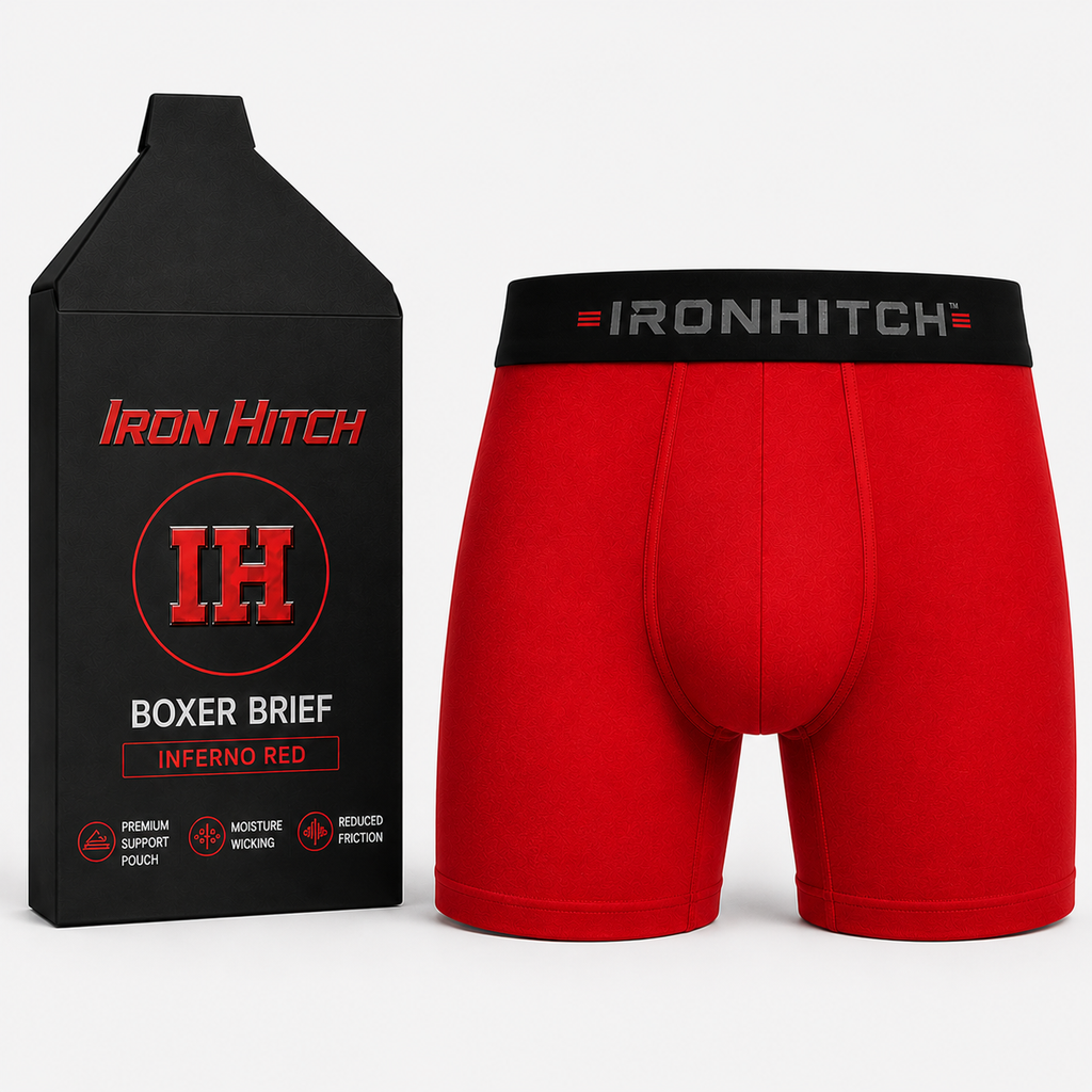 Iron Hitch® Core Brief – Inferno Red